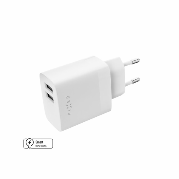 Fixed nabíječka 2xUSB 17W FIXC17N-2U-WH