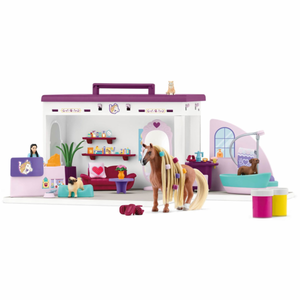 Schleich Sofiin salon krásy pro domácí mazlíčky 