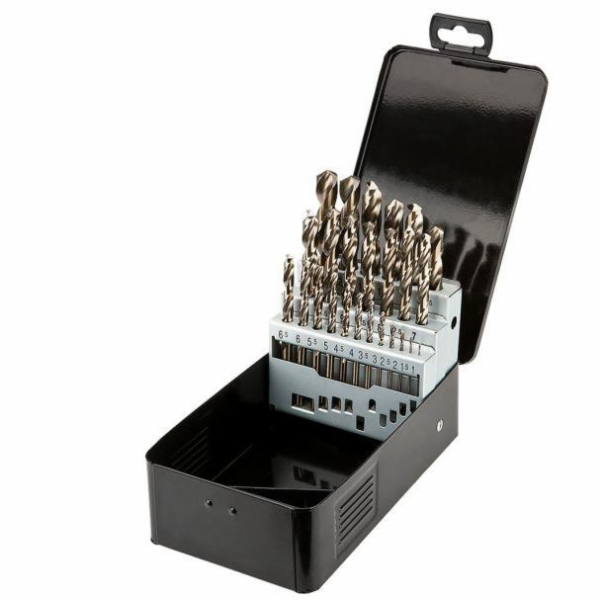 GRAPHITE 57H090, Sada vrtáků do kovu 25ks