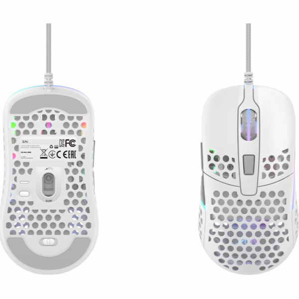 XTRFY XF340 Gaming Mouse M42 RGB Bílá