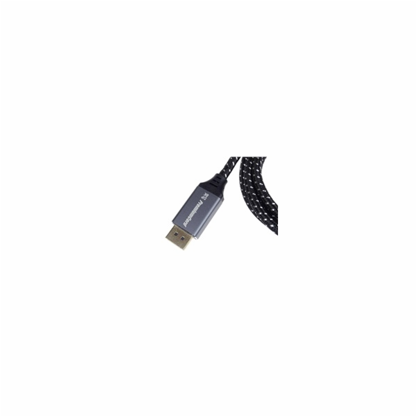 PREMIUMCORD Kabel DisplayPort 1.4 přípojný kabel, kovové ...