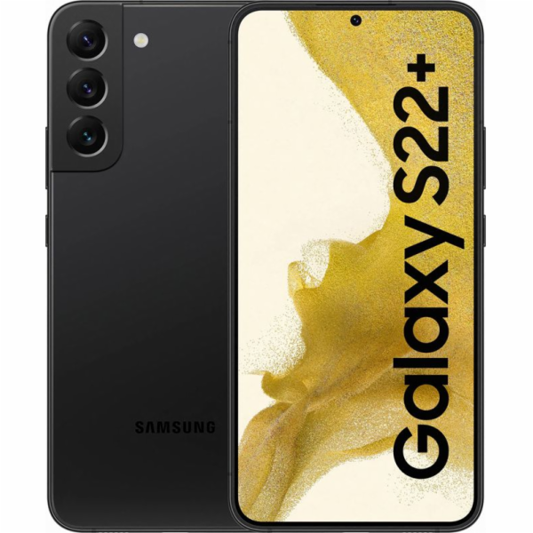 Samsung Galaxy S22+ - black   6,6" AMOLED/ single SIM + e...