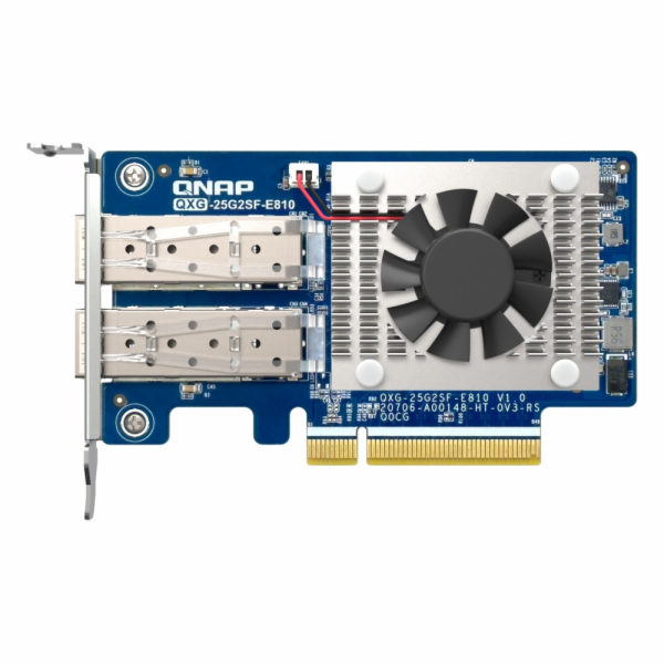 QNAP QXG-25G2SF-E810 síťová karta Interní Vlákno 25000 Mb...