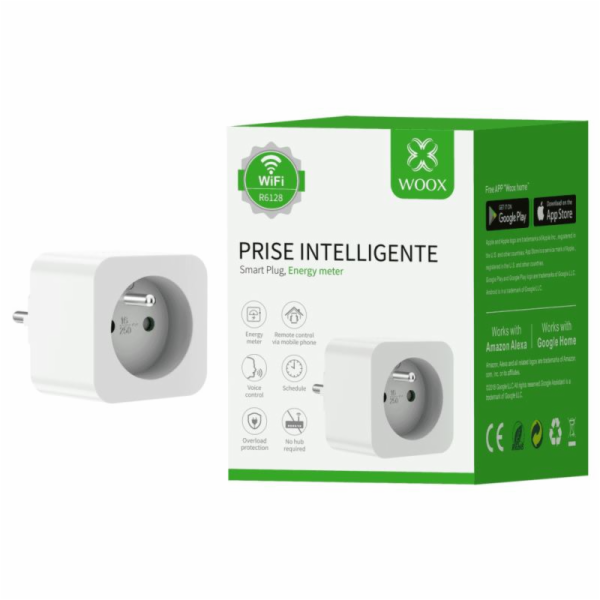 WOOX R6128, Smart Plug 16A WiFi, FR (Francie)