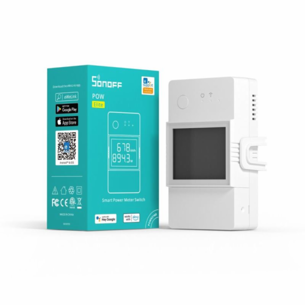 SONOFF POW R320D, TASMOTA Přepínač s měřením spo.