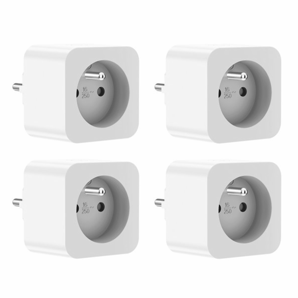 WOOX R6128-4PACK, Smart Plug 16A WiFi, FR (Francie)
