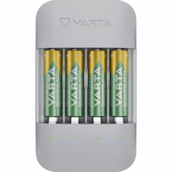 Varta Eco Charger Pro Recycled + 4 x 2100 mAh AA    57683...