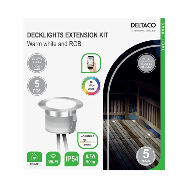 DELTACO SMART HOME SH-DLEX01, Rozšíření