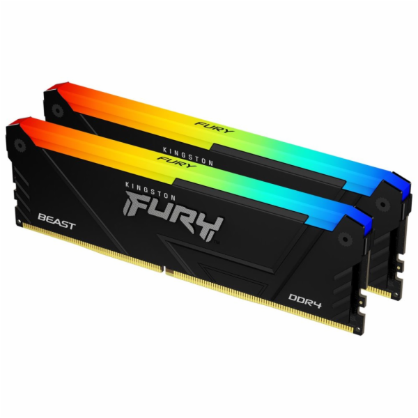 Kingston KF432C16BB2AK2/32 KINGSTON FURY Beast RGB 32GB D...