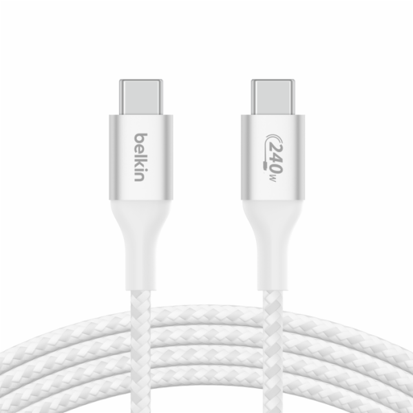 Belkin BOOST CHARGE™ USB-C na USB-C kabel 240W, 1m, bílý ...