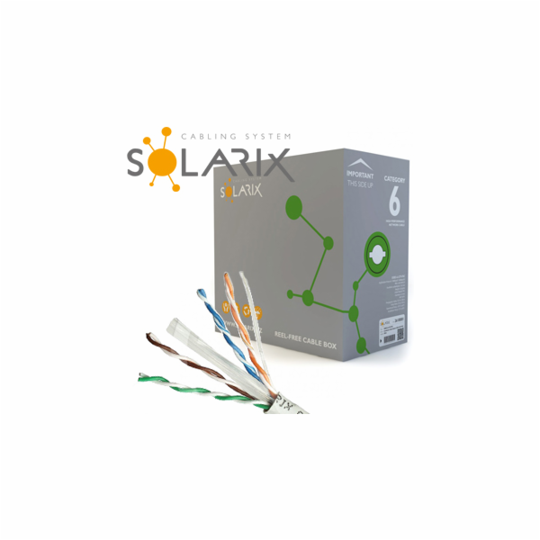 SOLARIX SXKD-6-UTP-PVC CAT6 UTP PVC 305m