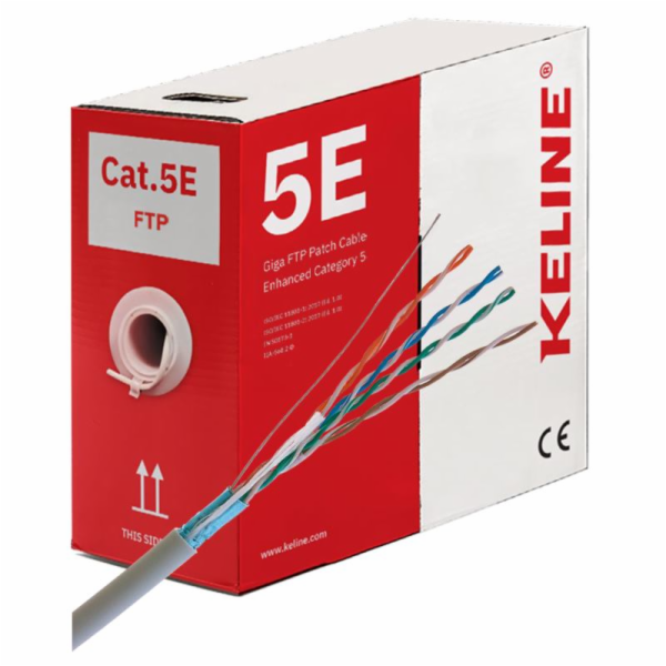 KELINE Kabel FTP(F/UTP) 5E 125 MHz 305m