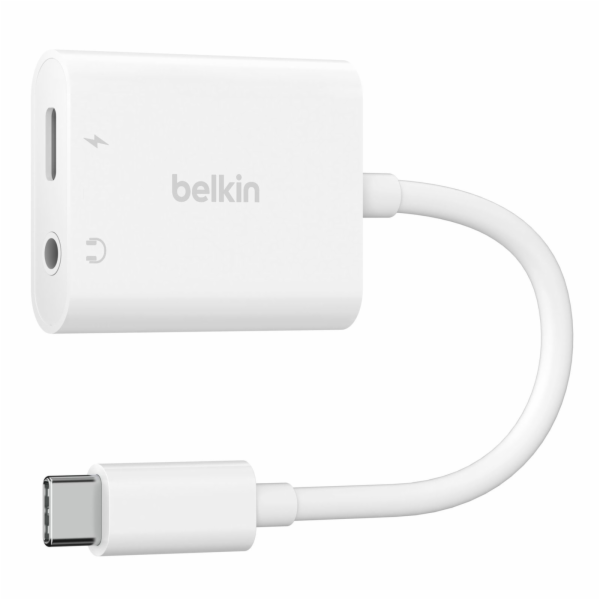Belkin RockStar 3,5mm Audio- and USB-C Ladeadap. white NP...