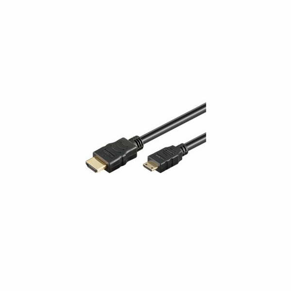 PremiumCord Kabel HDMI A - HDMI mini C, 2m