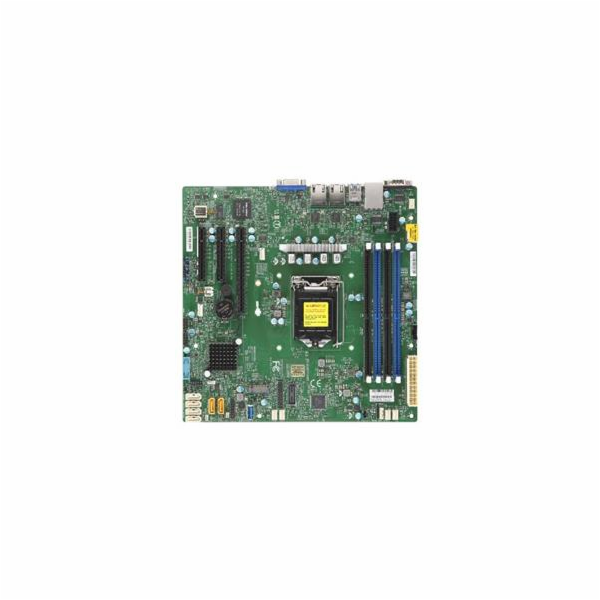 SUPERMICRO MB 1xLGA1151 (Xeon E3-21xx,i3), C242, 4xDDR4, ...