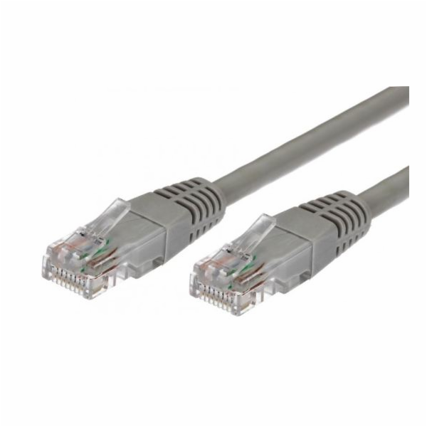 TB Touch Patch kabel, UTP, RJ45, cat6, 2m, šedý