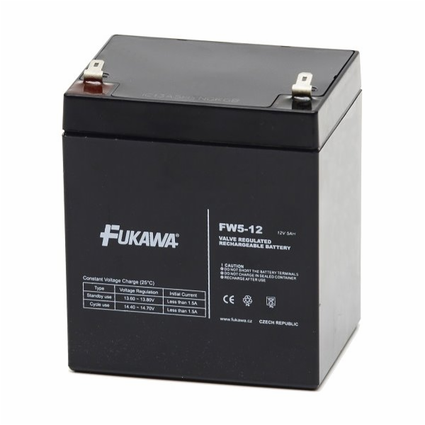 FUKAWA olověná baterie FW 5-12 F1 do UPS APC/ AEG/ EATON/...