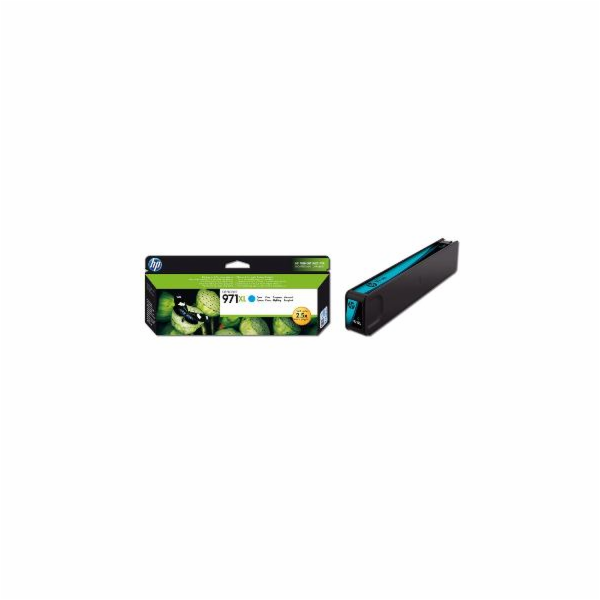 HP 971XL Cyan Ink Cart, CN626AE (6,600 pages)
