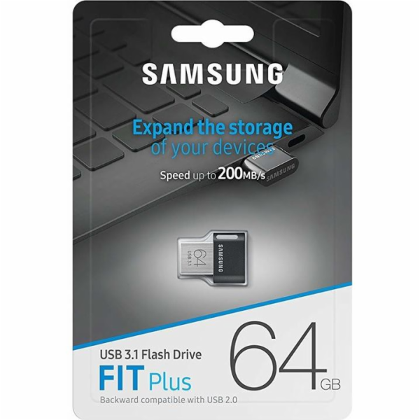 Flashdisk Samsung FIT Plus 64GB, USB 3.1 45020336