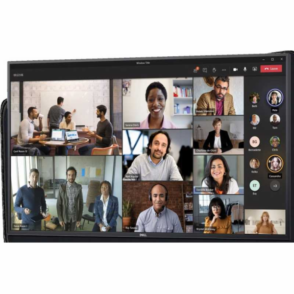 DELL P5524Q/ 55" LED/ 16:9/ 3840x2160/ 4000:1/ 8ms/ VGA/ ...
