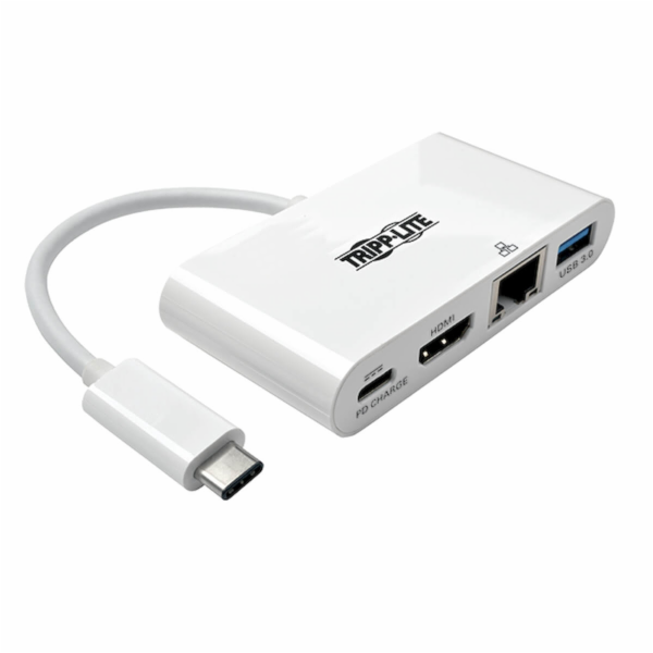 Mini dokovací stanice USB-C / HDMI, USB 3.0, GbE, 60W nab...