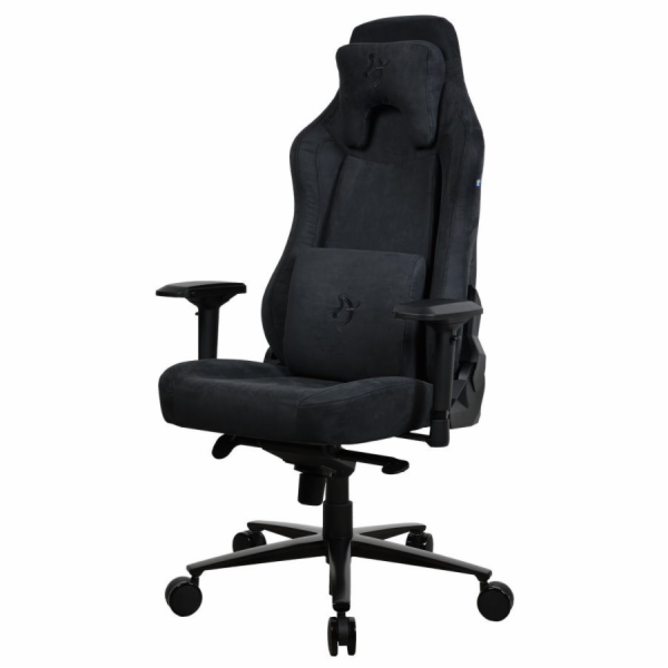 AROZZI herní židle VERNAZZA Supersoft Pure Black/ látkový...
