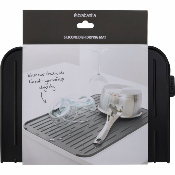 Brabantia odkapávací podlozka silikonová tm.sedá
