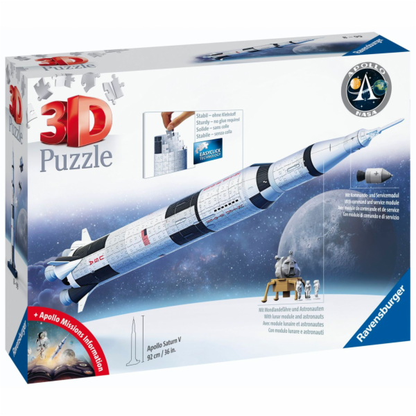 Ravensburger 3D Puzzle Apollo Saturn V Rakete