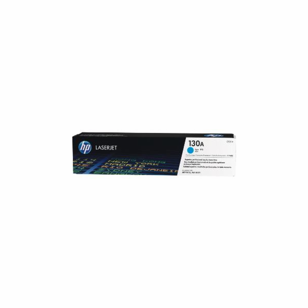 HP 130A Cyan LJ Toner Cart, CF351A (1,000 pages)
