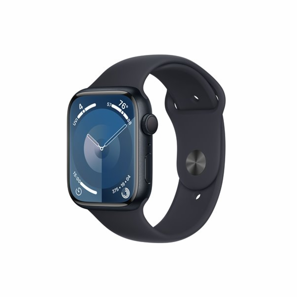 Apple Watch S9/45mm/Midnight/Sport Band/Midnight/-M/L