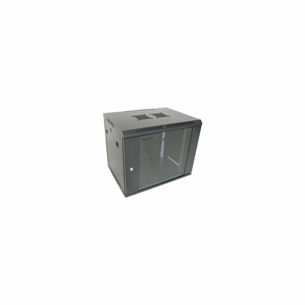 XtendLan 19" nástěnný rozvaděč 9U 600x600, nosnost 60 kg,...