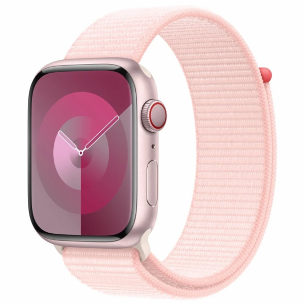 Apple Watch S9 Cell/45mm/Pink/Sport Band/Light Pink