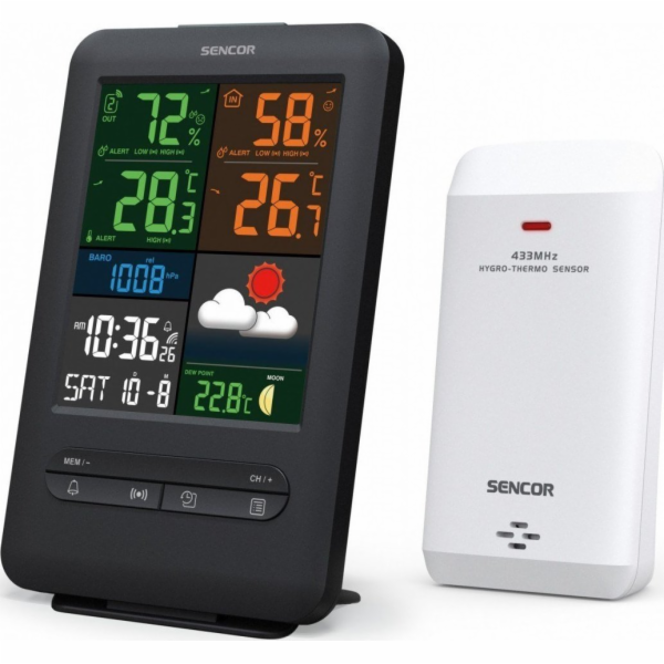 SENCOR SWS 7300 METEOSTANICE SENCOR