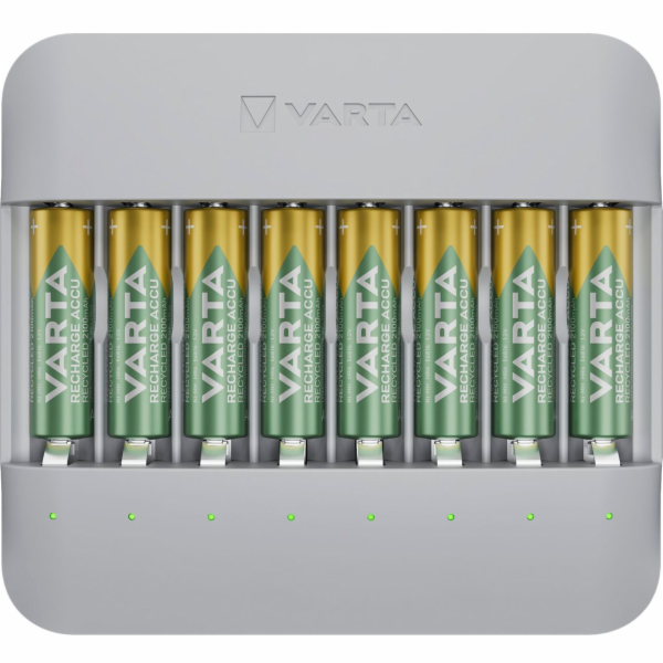 Varta Eco Charger Multi Recycled + 8 x 2100 mAh AA  57682...