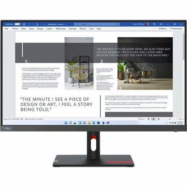 Lenovo ThinkVision S27i-30 LED display 68,6 cm (27") 1920...