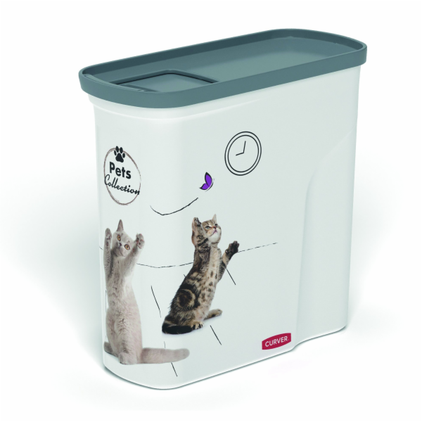 Zásobník Curver na krmivo 1,5 kg / 2 l Cats