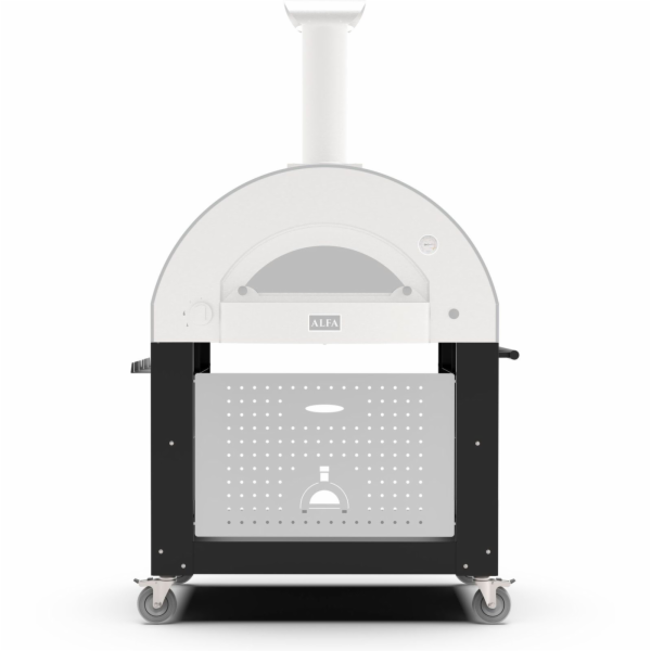 Alfa Forni Base 4 Pizze Classico černá