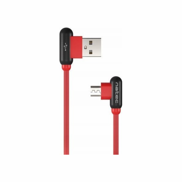 NATEC NKA-1199 Extreme Media cable microUSB to USB (M), 1...
