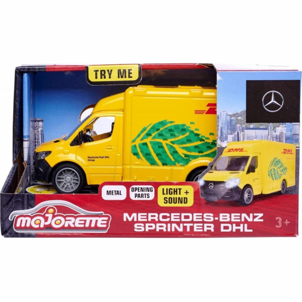 Vozidlo Mažoretka GS Mercedes-Benz DHL 12 cm