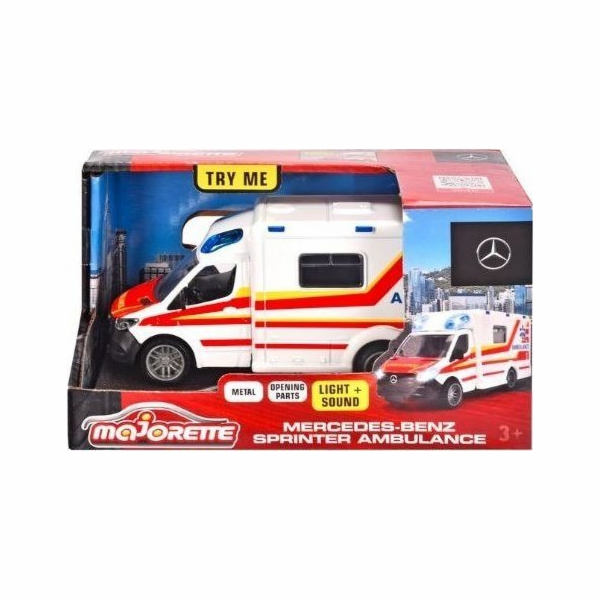 Mažoretka Grand Mercedes sanitka 12,5 cm