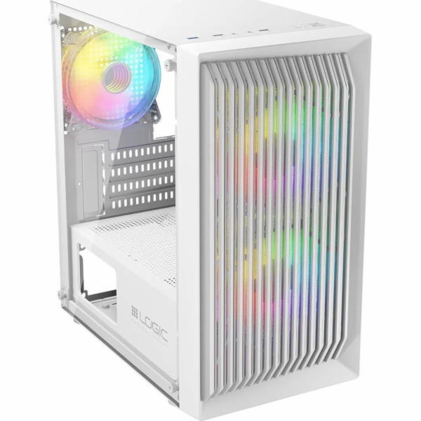 LOGIC PC skříň Atos ARGB MINI 1x USB 3.0, 2x USB 2.0 + au...