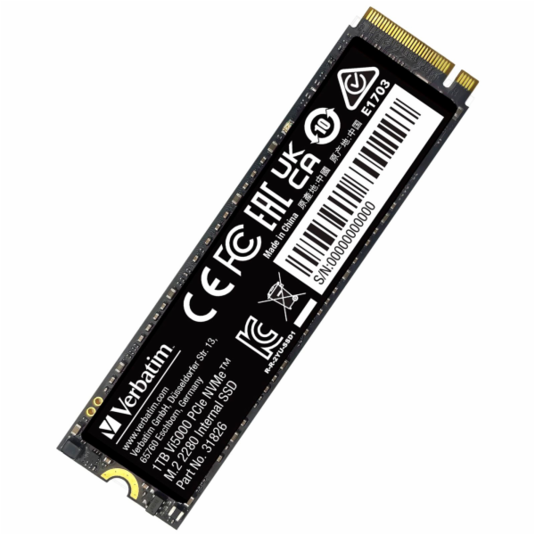 Verbatim Vi5000 M.2 SSD      1TB PCIe4 NVMe              ...