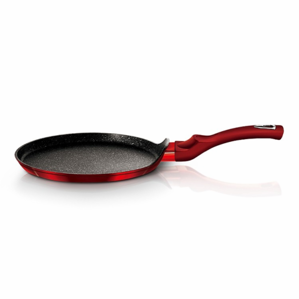 Pánev na palačinky s mramorovým povrchem 25 cm Burgundy M...