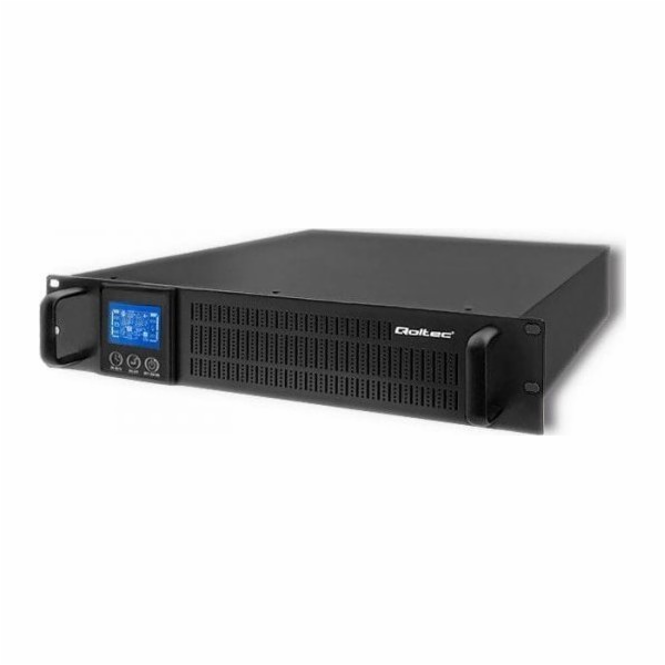 Qoltec 53945 Uninterruptible power supply UPS RACK | 1KVA...