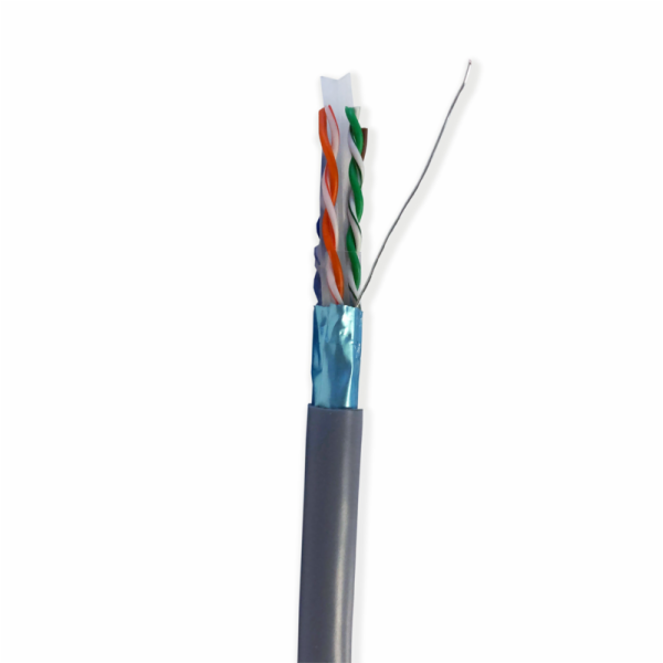 Datacom 13821 FTP drát cat6, 100m šedý DATACOM FTP drát c...