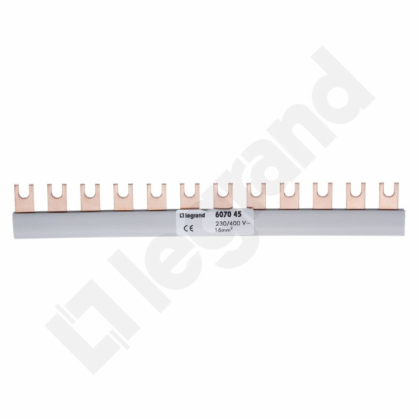 Legrand Spade přípojnice 1P 80A 16mm2 BI1/16 12 mod. - 60...