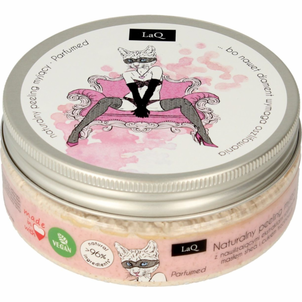 LaQ LaQ Body Scrub&Wash Tělový peeling Kocica 200ml