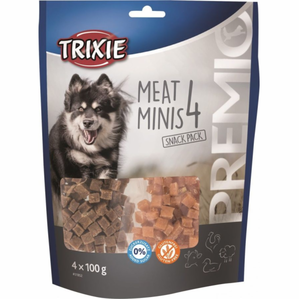 Trixie Przysmaki PREMIO 4 Maso Minis, kuřecí, kachna, hov...
