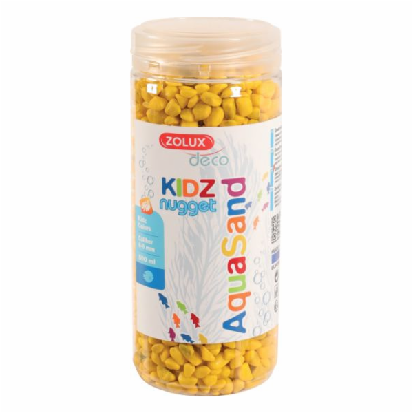 Zolux Aquasand Kidz Nugget stelivo žluté 500ml