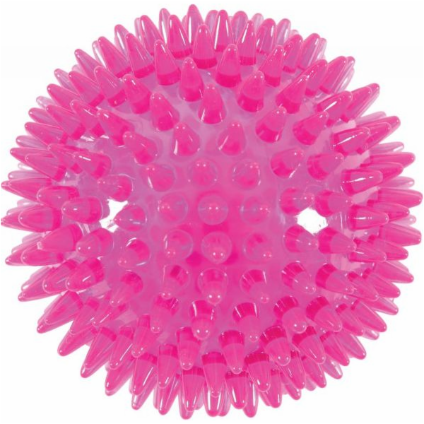 Zolux TPR POP Míč s hroty 8 cm, růžový